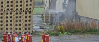 Brand i industribyggnad