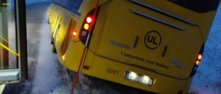 UL-buss åkte av vägen