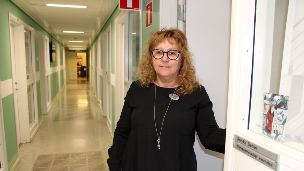 "Vi försöker följa regionens rekommendationer mot suicid och passa in dem i vår kommun", säger Annika Dehlin, verksamhetschef för elevhälsan i Hultsfreds kommun.