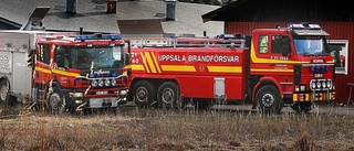 Brand startade i tvättstuga