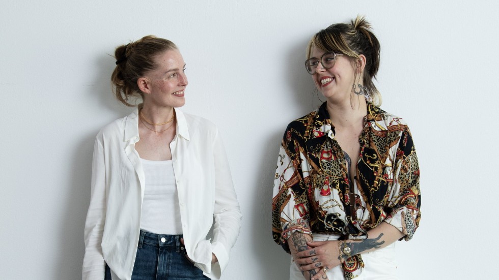 Anna Andersson och Maja Fredin blir årets mottagare av Maria Bonnier Dahlins stipendium. Pressbild.