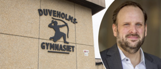 Schemakaos på gymnasieskola