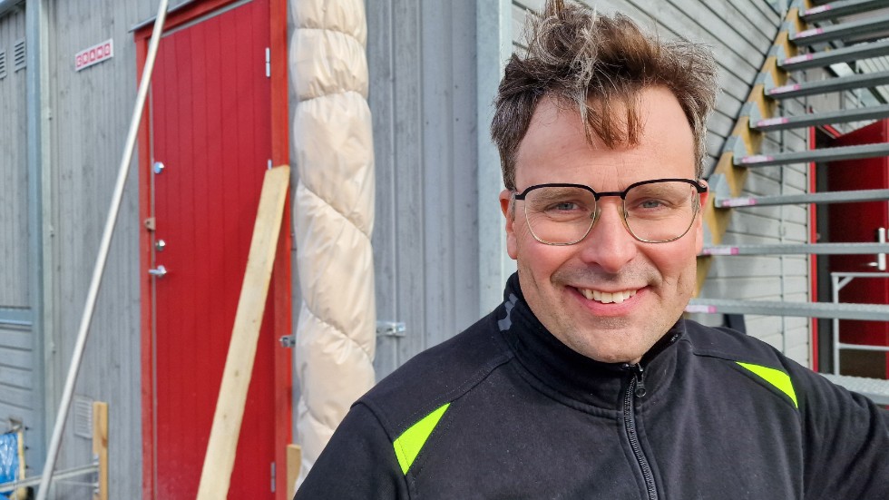 David Sundström, vd på Linbäcks bygg, tycker att Tjärnbacken är en pärla.
