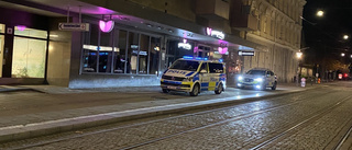 Polis kallades till bråk vid Mc Donalds