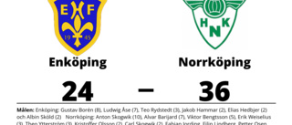 Tung förlust för Enköping på hemmaplan mot Norrköping