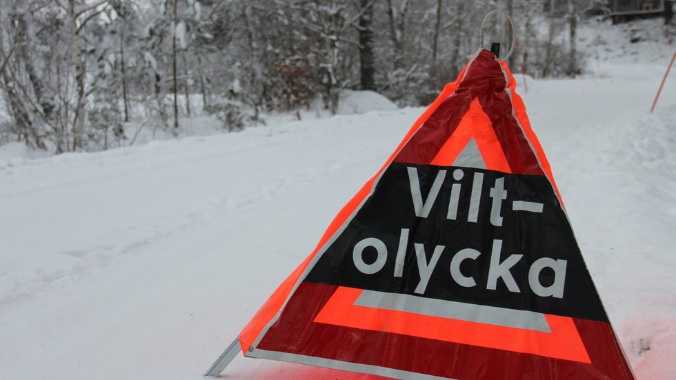 En viltolycka inträffade norr om Kiruna.