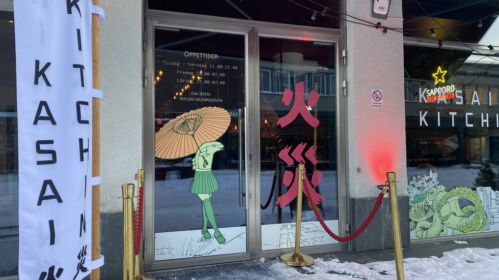 På Kasai kitchin serveras bland annat en avsmakningsmeny kvällen till ära.