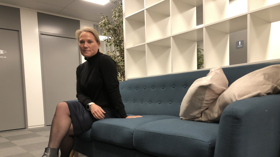 Pernilla Aronson Jensen, ledamot i branschorganisationen Företagarna Enköping. 