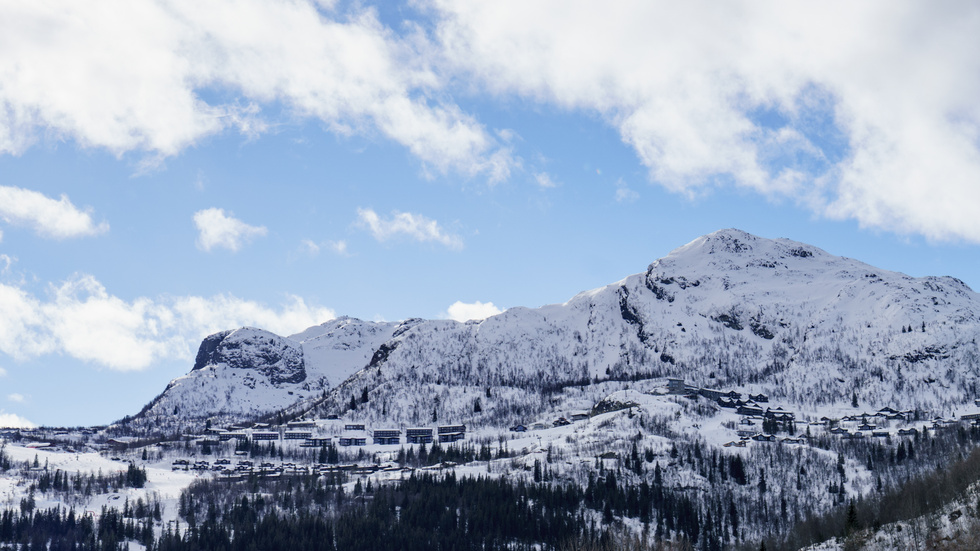Hemsedal i södra Norge, där en person dog i en lavin. Arkivbild.
