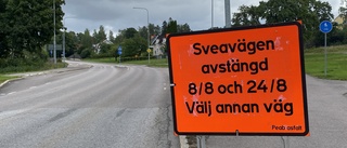 Centrala gatan i Motala stängs tillfälligt av 