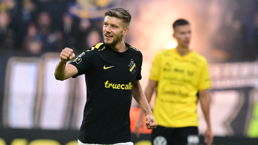 AIK:s Anton Salétros.
