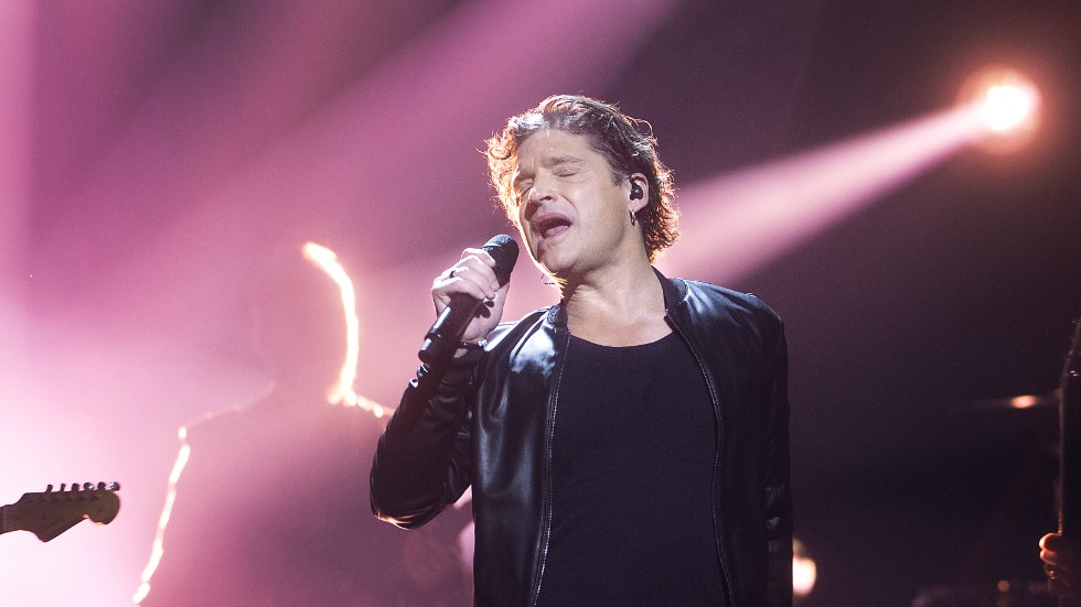 Andreas Johnsson deltog i Melodifestivalens andra chansen på Rosvalla 2019 med låten Army of us. Arkivfoto.