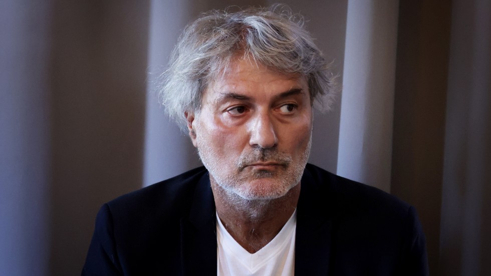 Italienske kirurgen Paolo Macchiarini i samband med att hovrättsdomen meddelades i juni. Arkivbild.