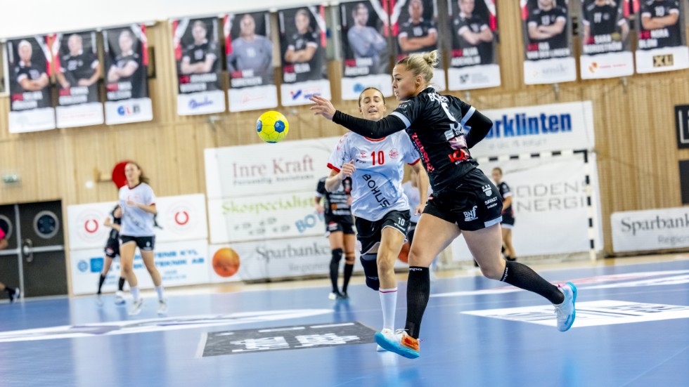 Lisa Hansson gjorde sju av Boden Handbolls mål mot Eskilstuna.