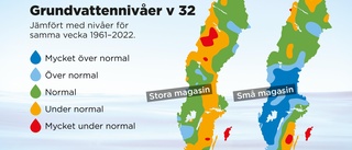 Risk för vattenbrist – trots Hans