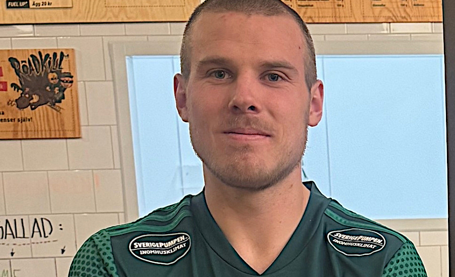 Mittfältaren Edwin Nore är ESK:s andra nyförvärv från Skiljebo SK.