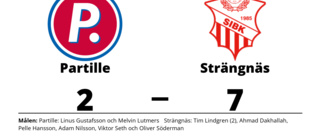 Strängnäs utklassade Partille på bortaplan