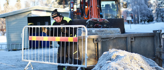 Nu sätts de nya återvinningsstationerna upp