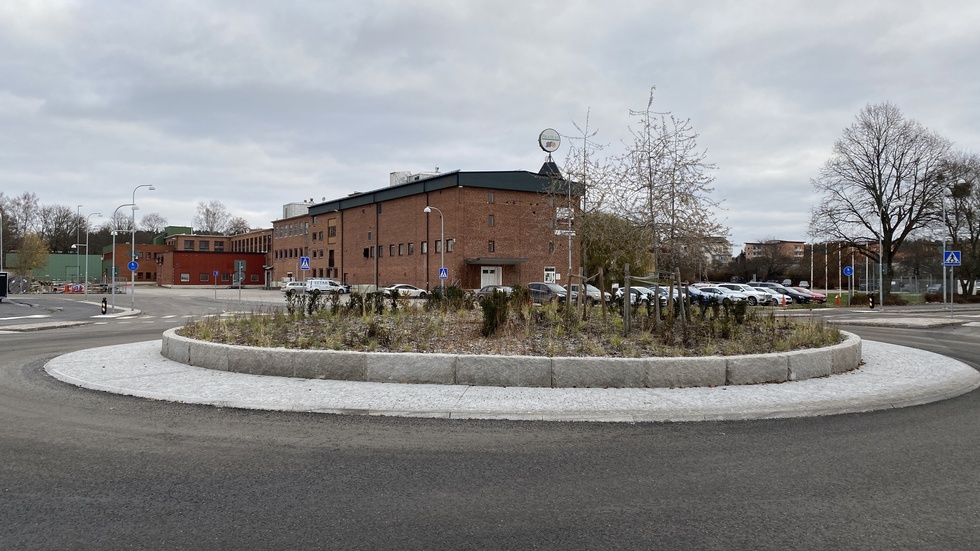 Rondellen på doktor Westerlunds gata får sitt namn av byggnaden i bakgrunden. 