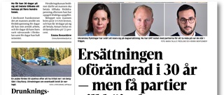 Rå cynism i inställningen till dagersättning