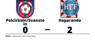 Haparanda ny serieledare efter seger