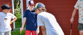 Smockfullt läger när stjärnorna var på besök: "Han är den bästa golfspelare som jag har sett från Luleå Hockey"