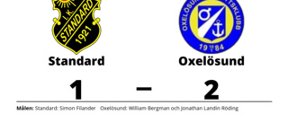 Seger för Oxelösund mot Standard