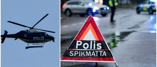 Biljakt genom tre län – avslutades med spikmatta och "brottningsmatch"