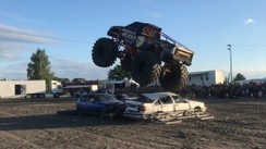 Stuntshowen landar i Norrköping