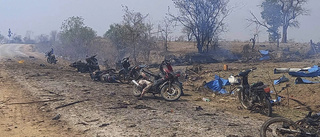 Myanmar-regim anklagas för kontroversiellt vapen