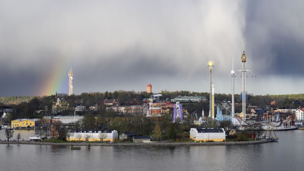 Gröna Lund håller stängt i en vecka efter den allvarliga olyckan. Arkivbild.