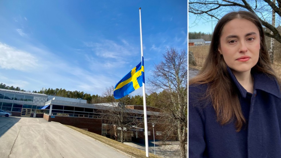 Ordföranden för trygghetsberedningen Josefine Helleday (S) har synpunkter på ledarsidans och Eva Burmans texter om mordet på en 18-årig elev utanför Rekarnegymnasiet.