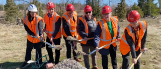 Historiskt spadtag för morgondagens invånare i Vimmerby