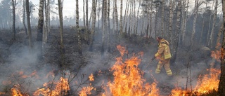 Varningar och brandrisk i Norrbotten