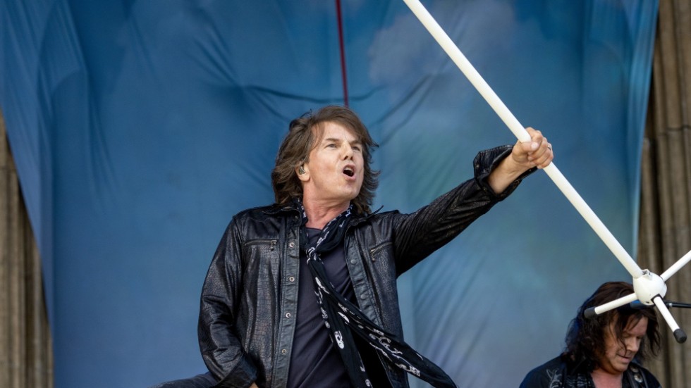Joey Tempest i Europe. Arkivbild.