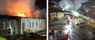 Elever får vara hemma efter storbranden på skola i grannkommunen