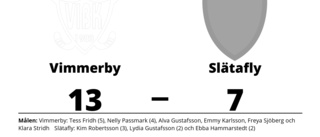 Vimmerby vann - efter Tess Fridhs målkalas