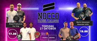 Dubbla omgångar i Nocco Padel League