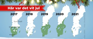 SMHI: Vit jul i Svealand och Norrland