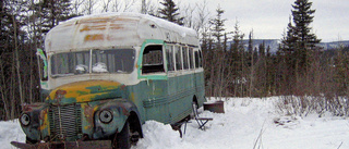 "Into the wild"-bussen ställs ut på museum