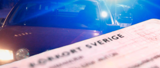 Körkortslös förare gäckade polisen