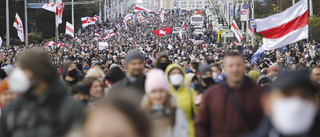 Varningsskott och begränsad telefoni i Minsk