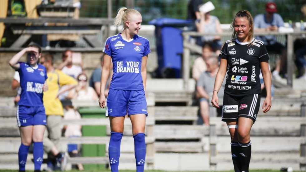 Mot Kågedalens AIF åkte Amanda Söderholm på en ny korsbandsskada.