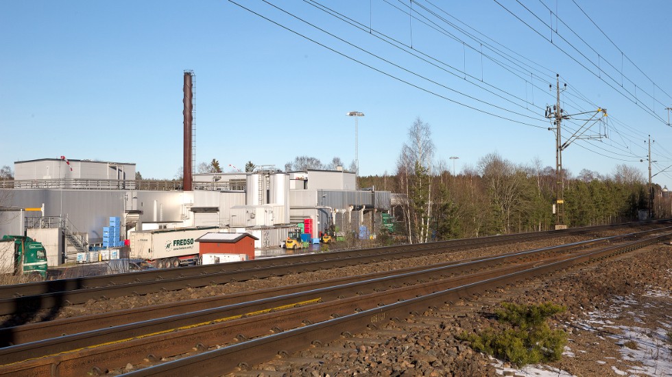 Det var i lördags som olyckan inträffade på Kronfågels slakteri i Valla.