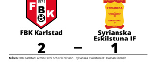 Hassan Kanneh målskytt när Syrianska Eskilstuna IF föll