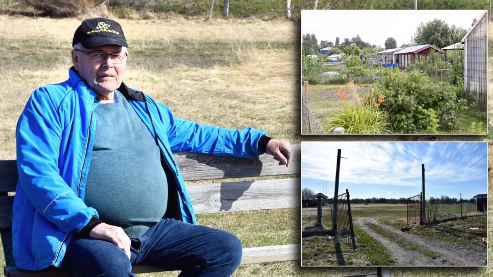 "Det är roligt om det kan bli utveckling här" Stig Karlsson apropå planen för Näsbyängarna.