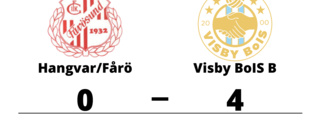 Visby BoIS B vann mot Hangvar/Fårö på bortaplan