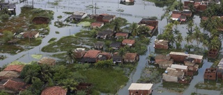 Över 120 döda efter skyfallen i Brasilien