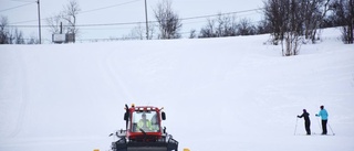 Fotgängare förstör skidspåren