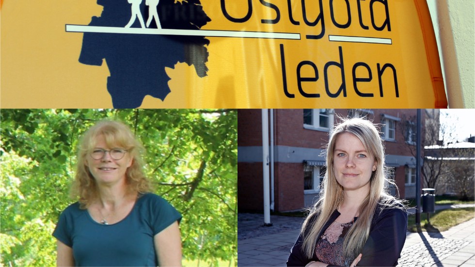 Anne Hederén, strateg natur friluftsliv på Region Östergötland, och kommunekolog Fia Sundin kommenterar Västanvik Samfällighetsförenings planer på att säga upp avtalet om Ötsgötaleden.